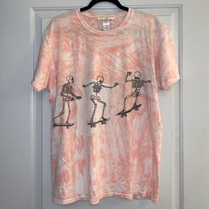 Urban Outfitter’s Skeleton Tie Dye Shirt